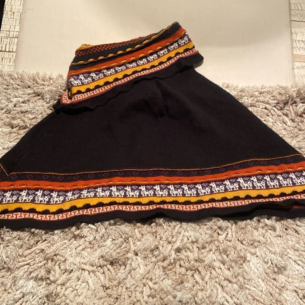 Alpaca Poncho ladies one size